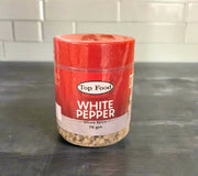 Top Food White Pepper Whole Spice 50G Murukali.com
