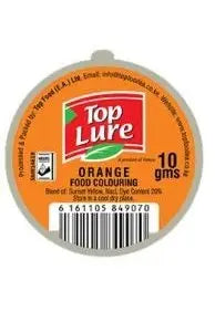 Top Lure Orange Food Colouring 10g murukali.com
