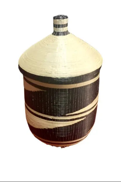 Traditional Handwoven Basket with Lid/ INKANGARA murukali.com