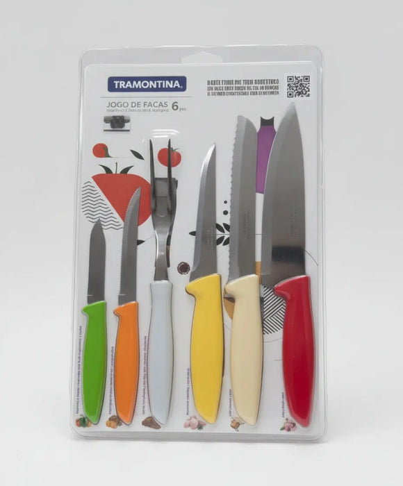 Tramontina Plenus 6-Piece Knife Set