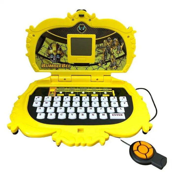 Transformers English Learner Laptop Toy – Bumblebee Design for Kids Murukali.com