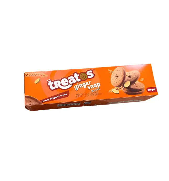 Treatos Ginger Snap Biscuit 219G Murukali.com