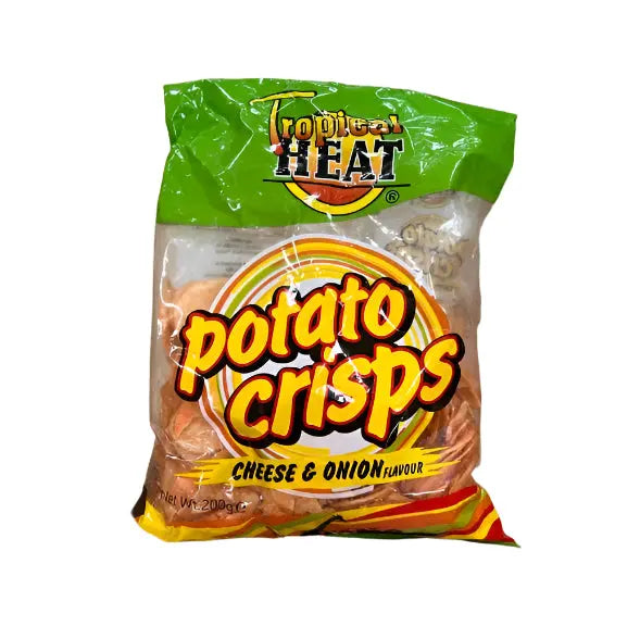 Tropical Heat Potato Crisps Cheese Onion Flavour 200g Murukali.com