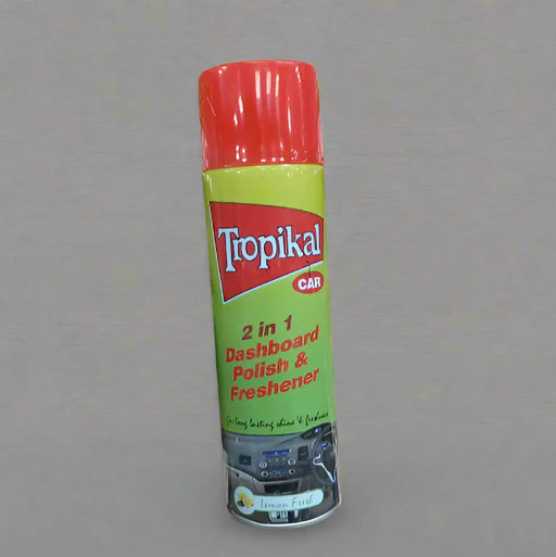 Tropikal Car 2-in-1 Dashboard Polish & Freshener - Lemon Fresh 500ml Murukali.com