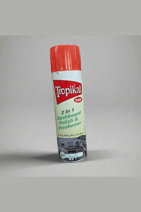 Tropikal Car 2-in-1 Dashboard Polish & Freshener - Vanilla Scent 500ml Murukali.com