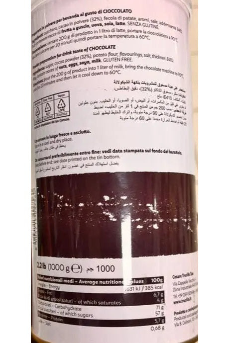 Trucillo Cioccolato 1000g Murukali.com