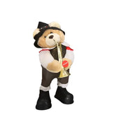Trumpeter Teddy Bear in Traditional Outfit Murukali.com