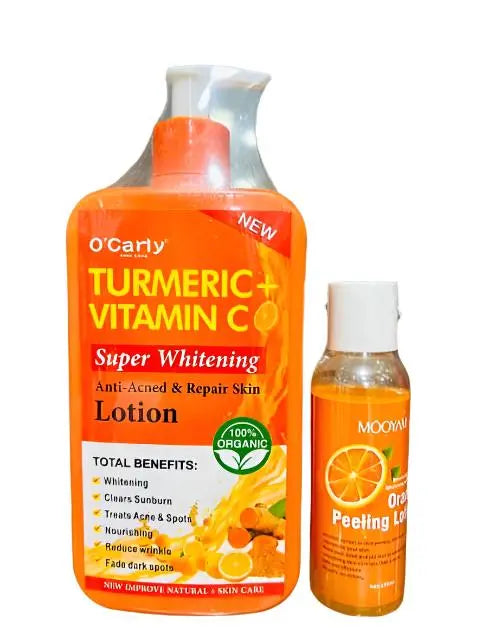 Turmeric Vitamin C Super Whitening Anti-Acned &amp; Repair Skin murukali.com