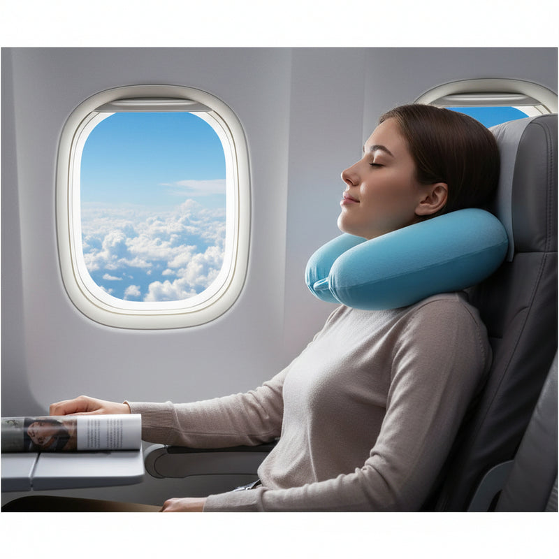U-Shaped Neck Pillow  Travel Pillow Murukali.com