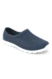 Unisex Comfy Rubber Navyblue Closed Shoes for Adults murukali.com