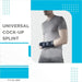 Universal Black Cock-Up Splint for Wrist Support Murukali.com