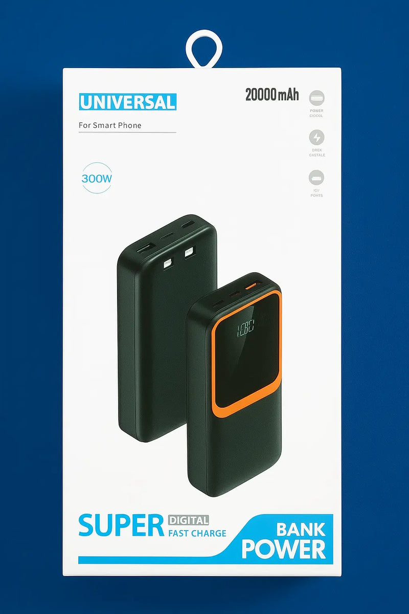 Universal Power Bank 20,000mAh Murukali.com