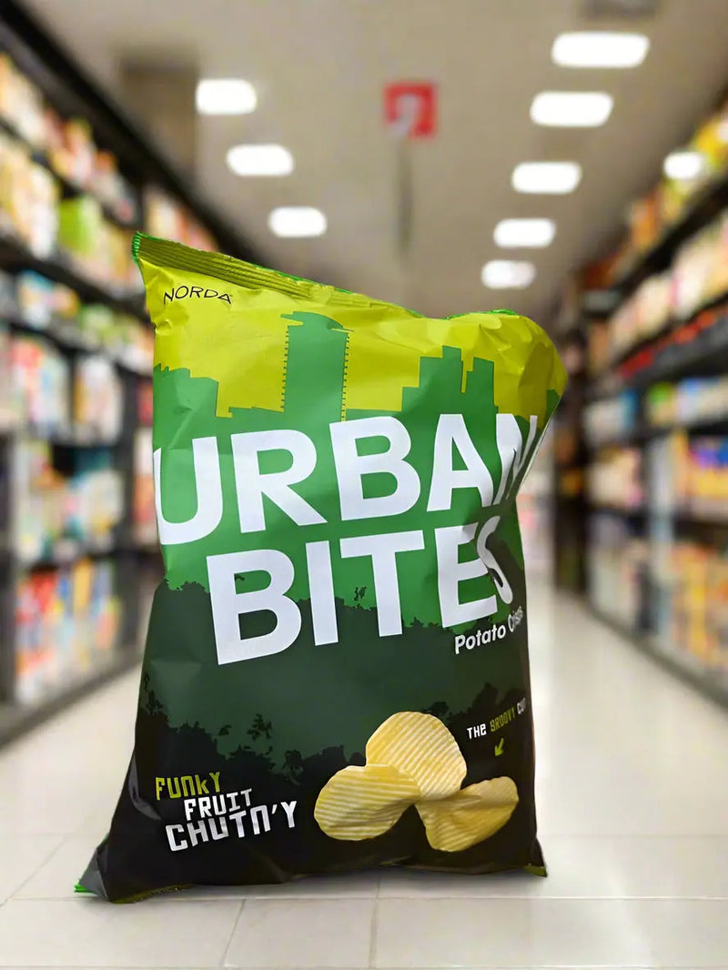 Urban Bites Funky Fruity Chutney Potato Chips -120g Murukali.com