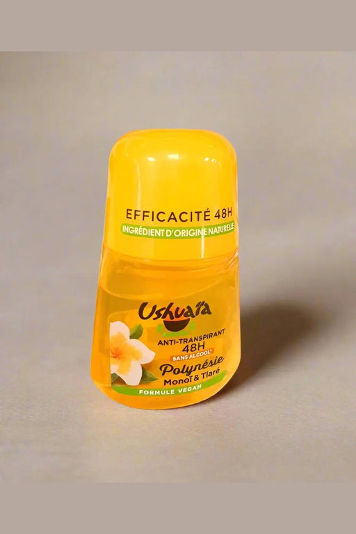 Ushuaïa Polynesia Anti-Perspirant – Monoï Oil & Tiaré Flower Roll-On Deodorant 50ml Murukali.com