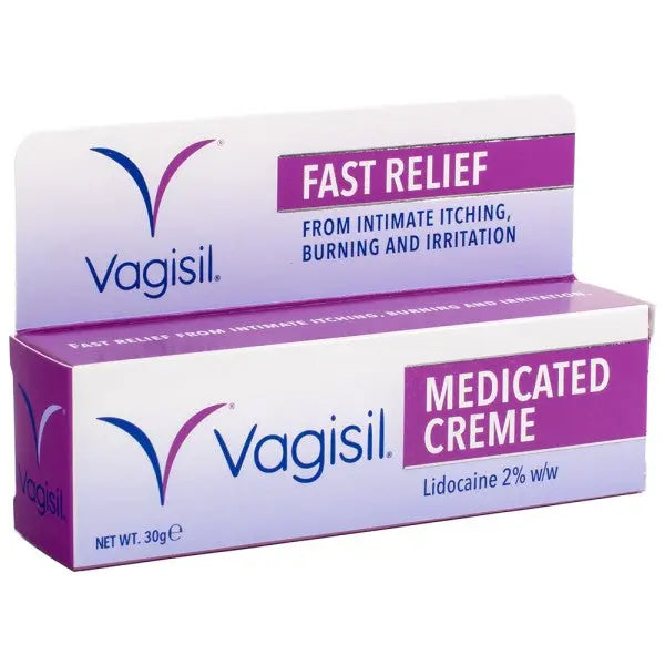 VAGISIL MEDICATED CREME 30G murukali.com