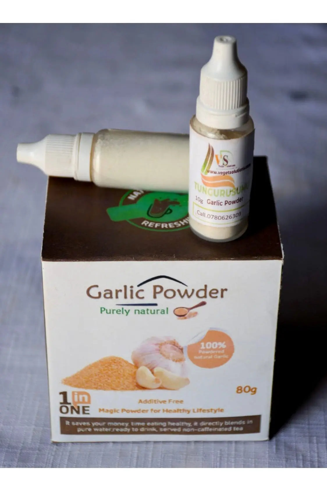 VEG T Solution 100% Purely Natural Garlic Powder (Tungurusumu) Carton ...