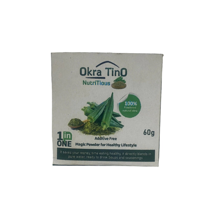 VEG T Solution Okra Tino (Gombo Powder) 12x5g Full Life