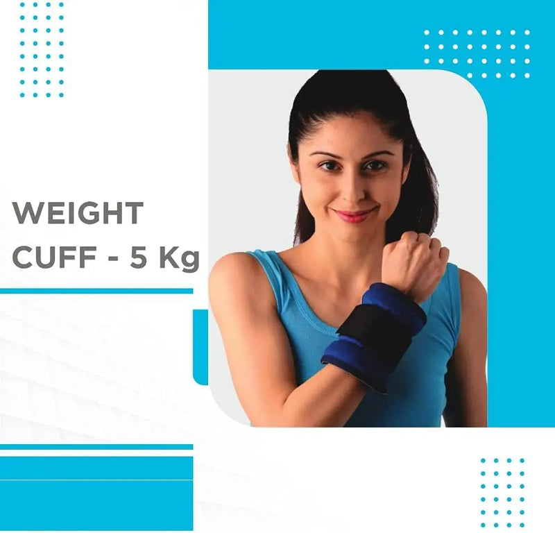VISSCO 5kg Weight Cuff for Wrist or Ankle Murukali.com