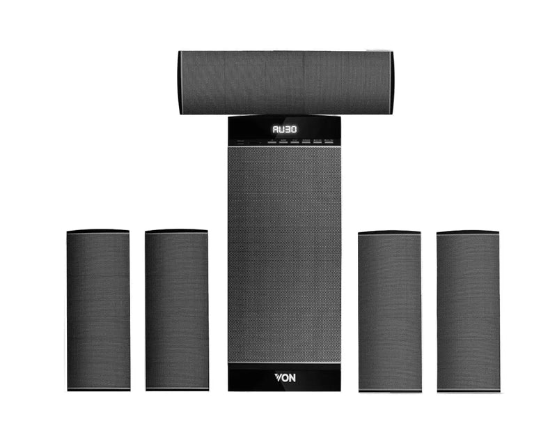 VON 5.1 Channel Subwoofer – 300 W RMS Bluetooth & USB Murukali.com