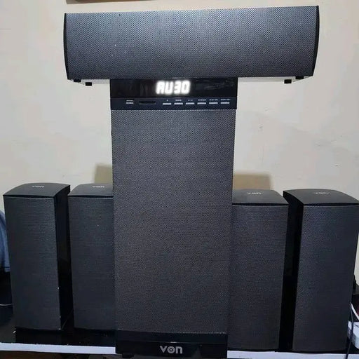 VON 5.1 Channel Subwoofer – 300 W RMS Bluetooth & USB Murukali.com