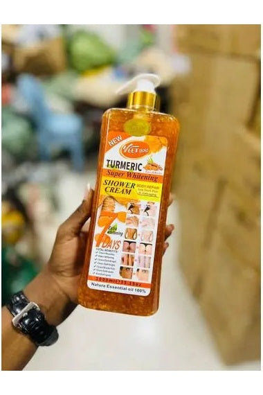 Veet Gold Turmeric Super Whitening Shower Cream 1000ml murukali.com