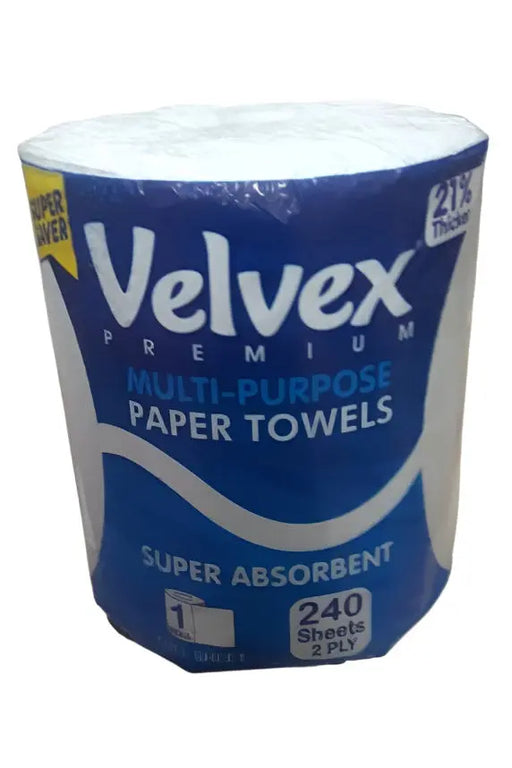 Velvex Premium Mult Purpose Paper Towels 240 Sheets murukali.com