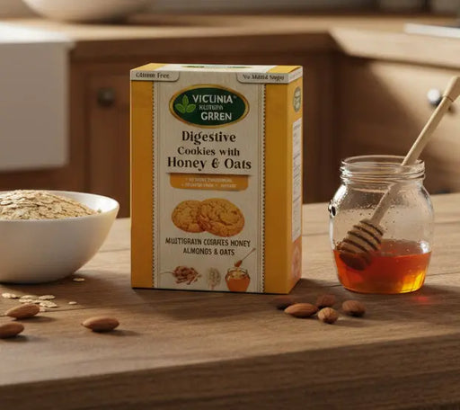Virginia Green Garden Digestive Cookies with Honey & Oats 200g Murukali.com