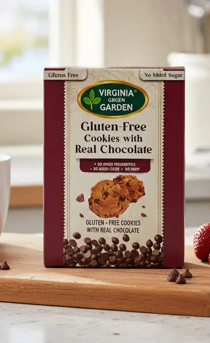 Virginia Green Garden Gluten-Free Cookies with Real Chocolate 200g Murukali.com