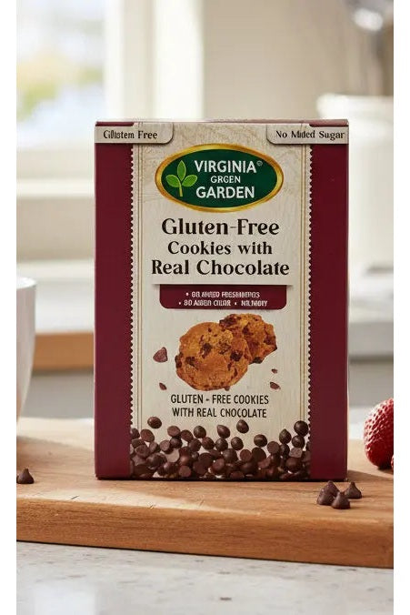 Virginia Green Garden Gluten-Free Cookies with Real Chocolate 200g Murukali.com