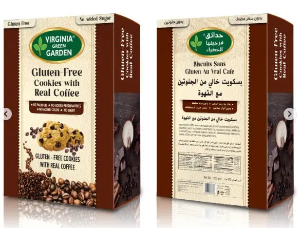 Virginia Green Garden Gluten-Free Cookies with Real Chocolate 200g Murukali.com