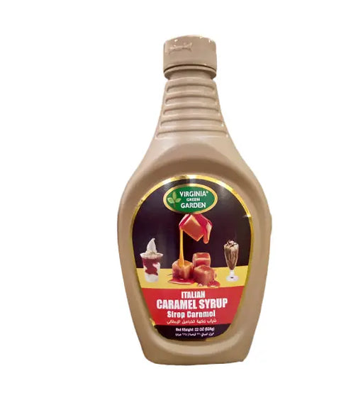 Virginia Green Garden Italian Caramel Syrup 624g Murukali.com