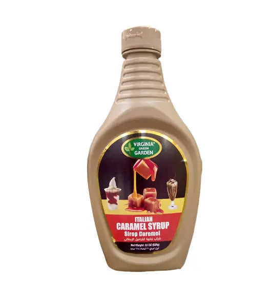 Virginia Green Garden Italian Caramel Syrup 624g Murukali.com