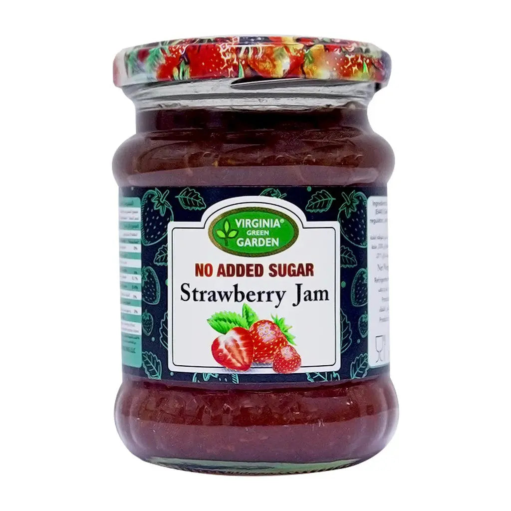 Virginia Green Garden No Added Sugar Strawberry Jam 250g - — Murukali.com