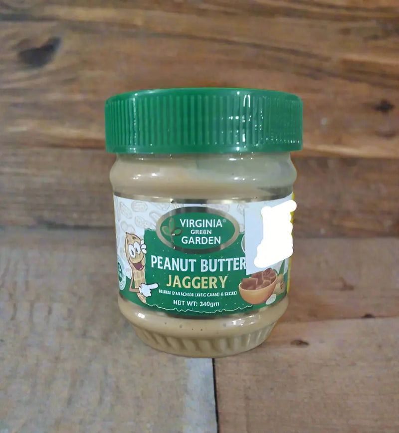 Virginia Green Garden Peanut Butter Jaggery 340g Murukali.com