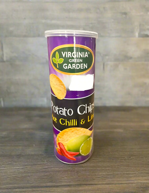 Virginia Green Garden Potato Chips Hot Chilli & Lin 138g Murukali.com