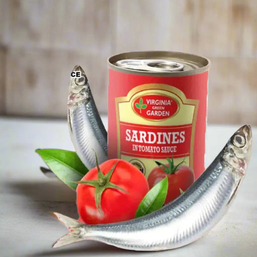Virginia Green Garden Sardines in Tomato Sauce 155g Murukali.com