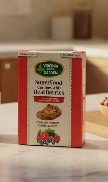 Virginia Green Garden Superfood Cookies with Real Berries 200g Murukali.com