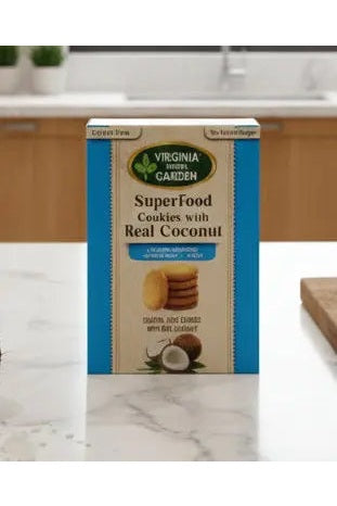 Virginia Green Garden Superfood Cookies with Real Coconut 200g Murukali.com