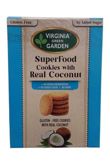 Virginia Green Garden Superfood Cookies with Real Coconut 200g Murukali.com