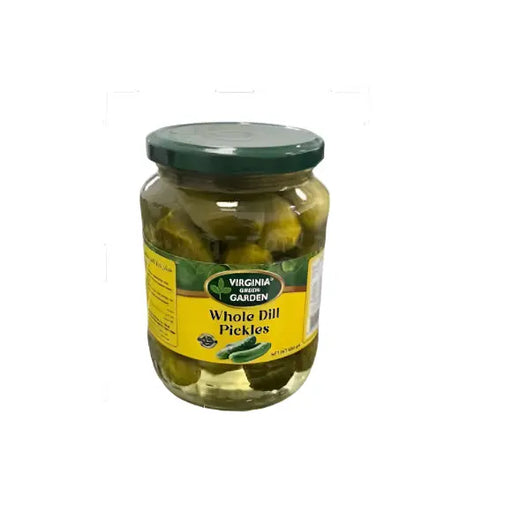 Virginia Green Garden Whole Dill Pickles - 680g Murukali.com