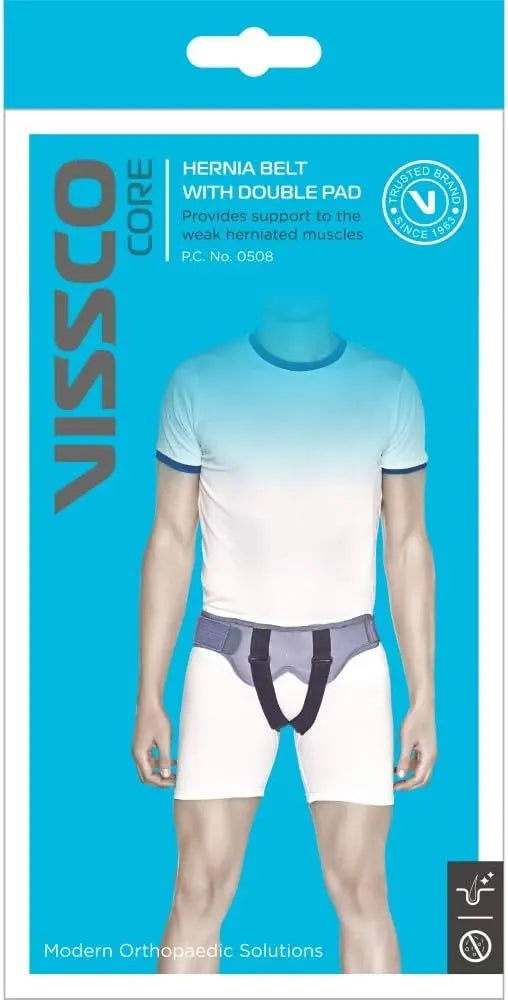 Vissco Core Hernia Belt with Double Pad – Targeted Support & Relief Murukali.com