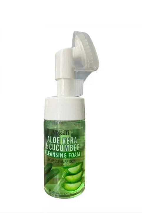 Vokali Aloevera & Cucumber Cleansing Foam, Refresh The Skin ,120ml murukali.com