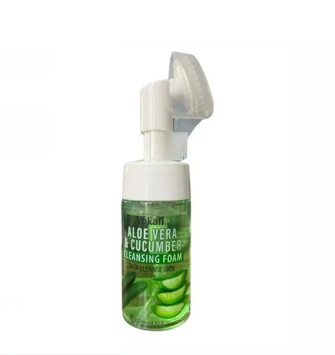 Vokali Aloevera & Cucumber Cleansing Foam, Refresh The Skin ,120ml murukali.com