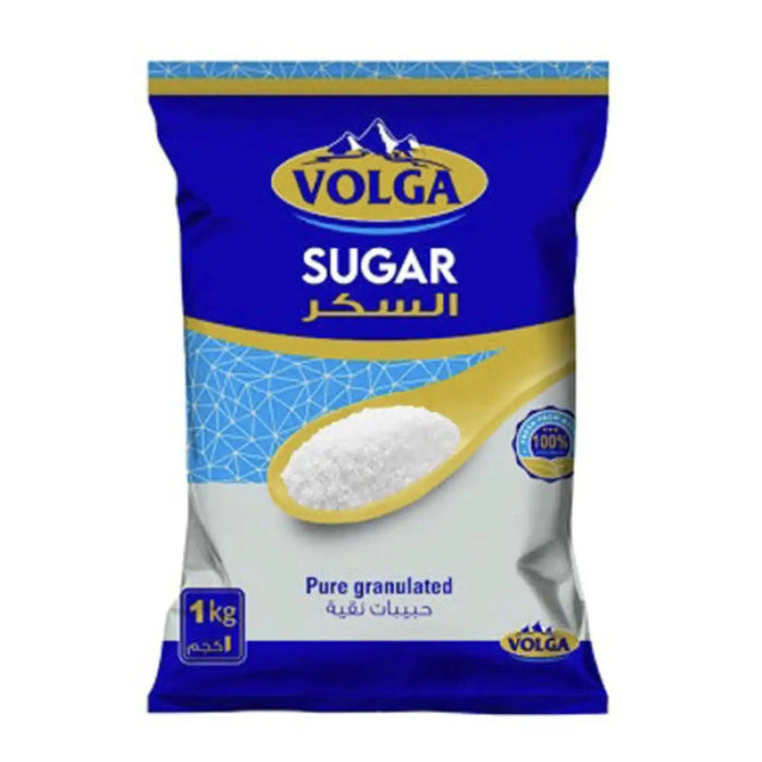Volga Pure Granulated white Sugar  1kg & 5kg Murukali.com