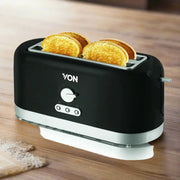 Von 4 Slice Toaster Black Murukali.com