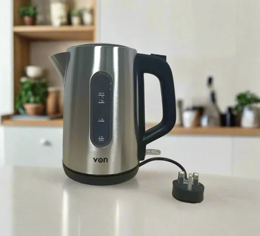Von VKCL17SDX Cordless Kettle  Stainless Steel 1.7L Murukali.com