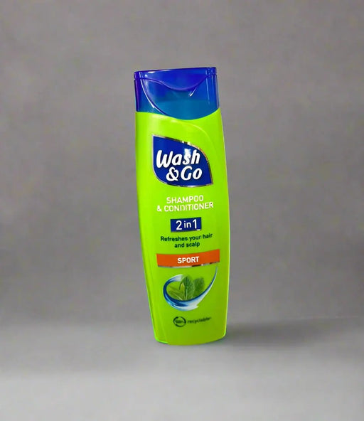 Wash & Go 2 in 1 Sport Shampoo & Conditioner 200ml Murukali.com