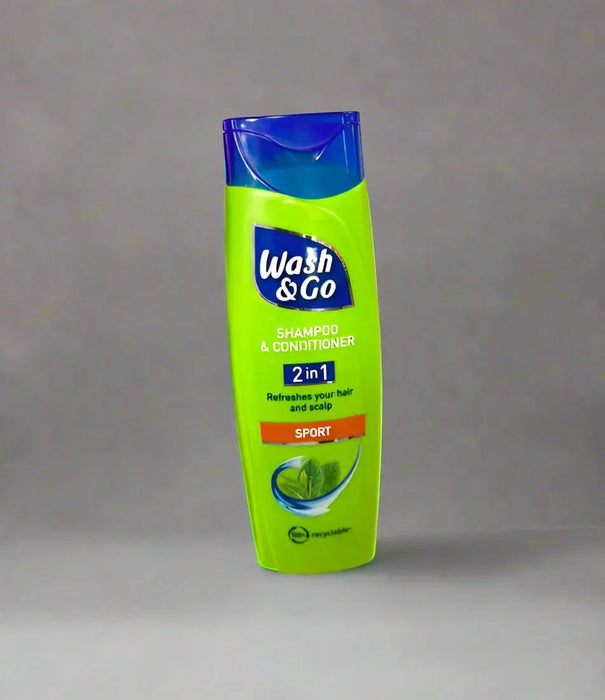 Wash & Go 2 in 1 Sport Shampoo & Conditioner 200ml Murukali.com