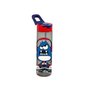 Water Bottle with Red Flip Lid 600ml Murukali.com