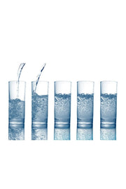 Water Drinking Glasses L size/6pcs murukali.com